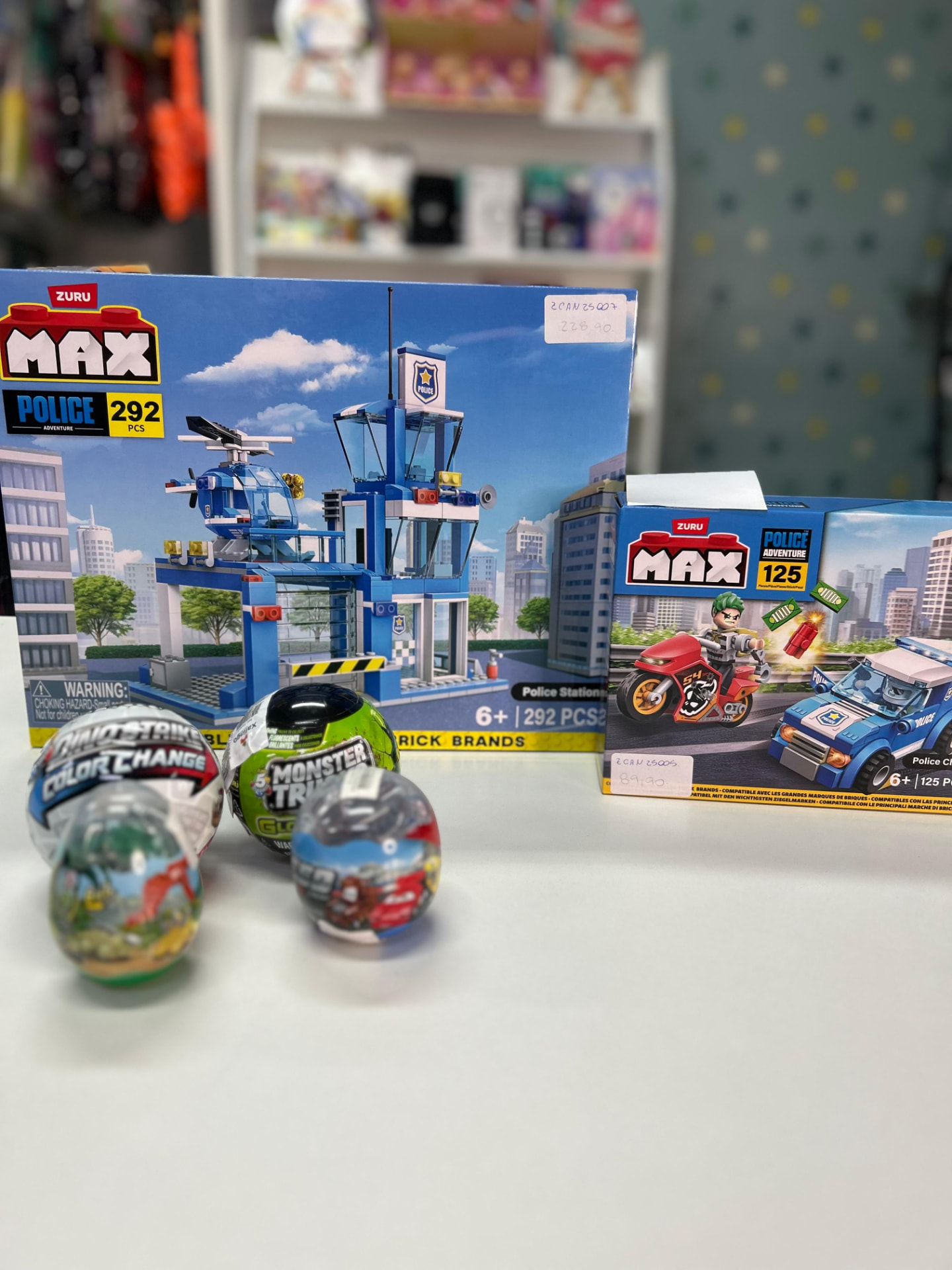 Blocos de Montar Aventura Policial — 292 peças