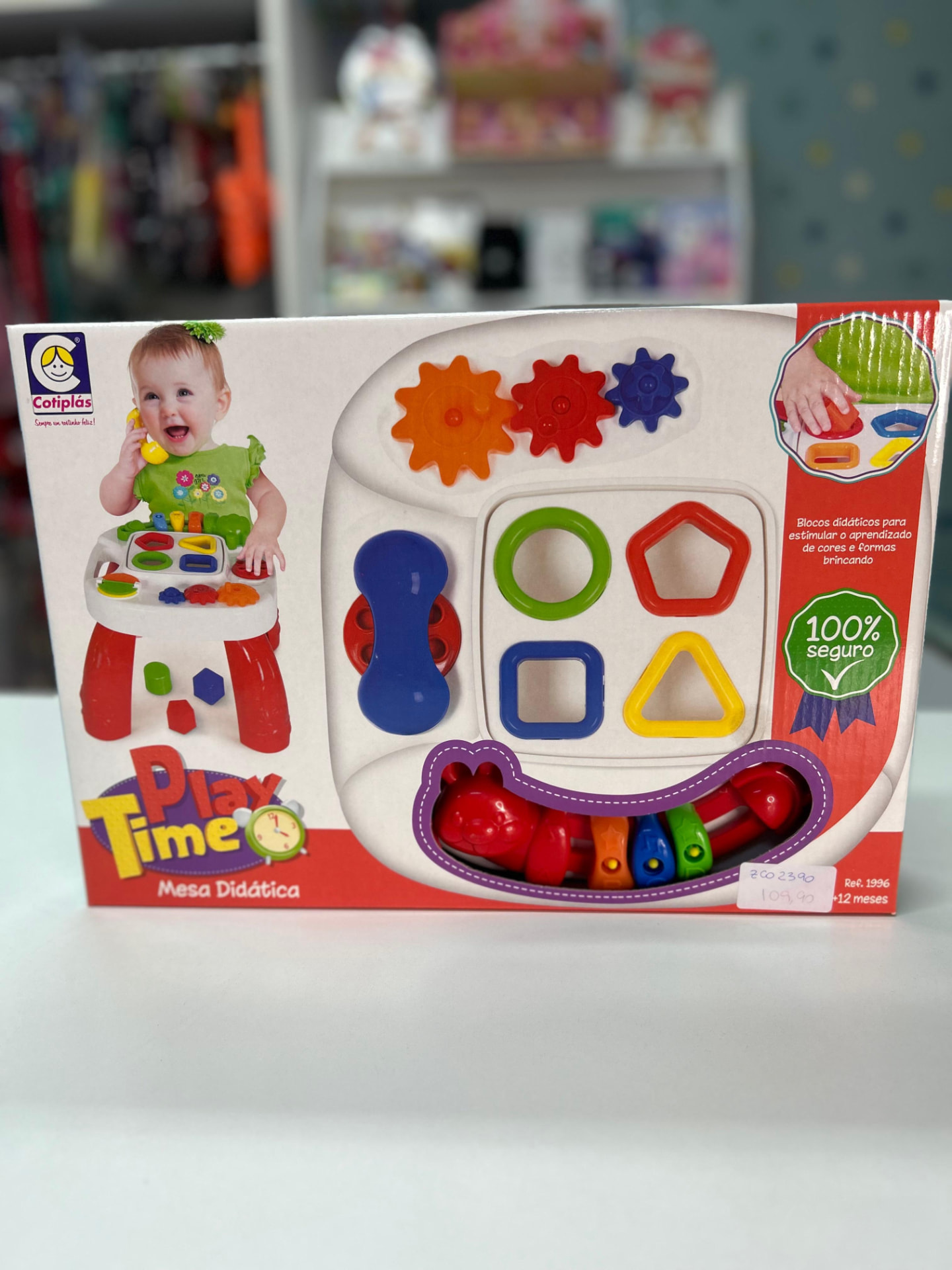 Mesa Didática Infantil 3 em 1