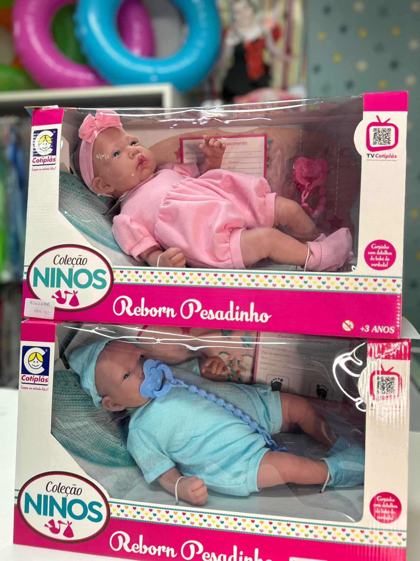 Boneca Reborn Realista com Acessórios